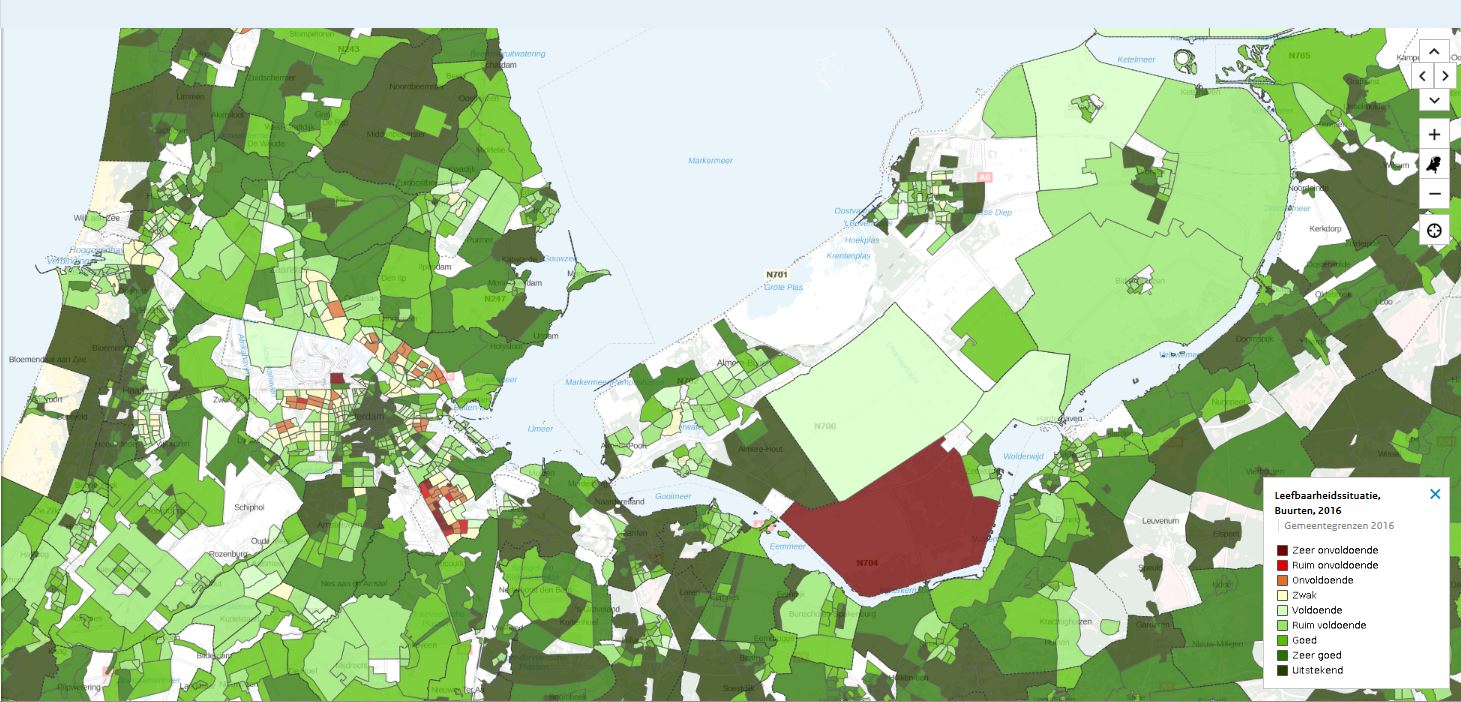 Leefbaarheid op buurtniveau (2016)