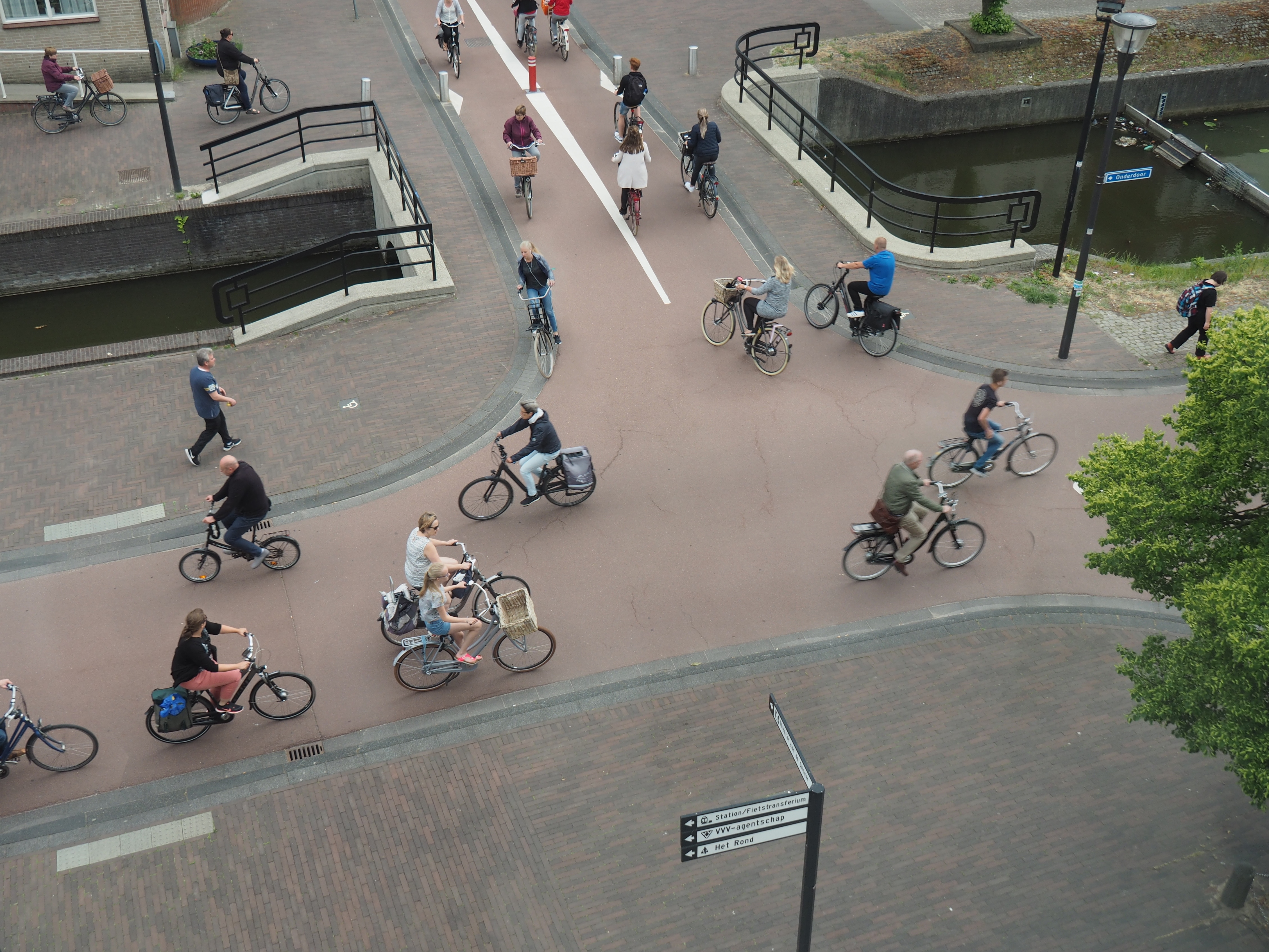 Fietsinfrastructuur Houten