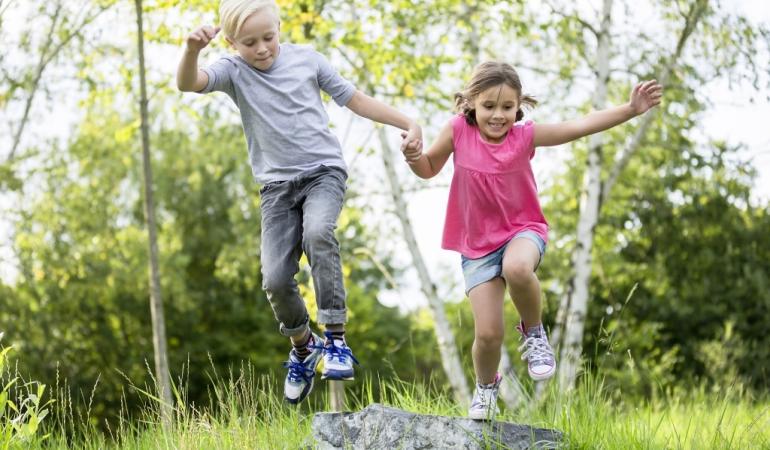 Kinderen in de natuur